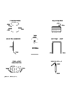 Lokring connectors Diagram and Parts List for FUF14DLRDWW  General Electric Freezer
