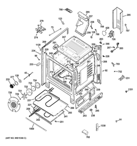 Part Location Diagram of WB24X20445 GE PLUNGER SWITCH DUAL