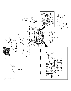 Part Location Diagram of WJ98X26204 GE COMPRESSOR