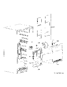 Freezer Section Diagram and Parts List for FUF14QRRBWW  General Electric Freezer