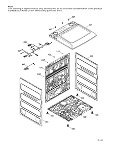 STRUCTURE Diagram and Parts List for MTX22EBMK0WW  General Electric Dryer