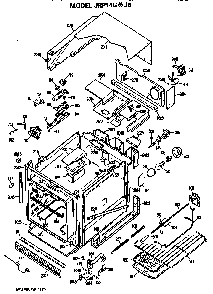 Part Location Diagram of WB2X6937 GE DISCONTINUED