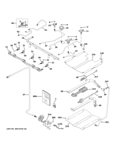 Part Location Diagram of 49-2000782 GE Pm owners manual