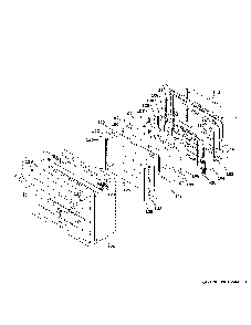 Door Assembly Diagram and Parts List for ZGP304NT1SS  General Electric Range
