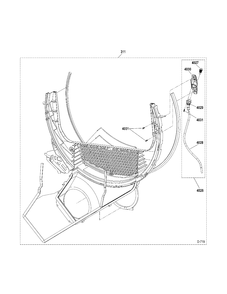 WATER SYSTEM Diagram and Parts List for GTMS570ED0WW  General Electric Dryer