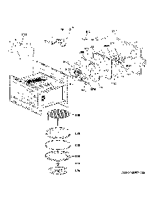 Interior parts Diagram and Parts List for PSB9120EF4ES  General Electric Microwave