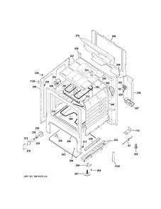 Part Location Diagram of WB56X29673 GE PANEL SIDE