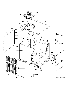 Body Parts Diagram and Parts List for NP14L60S10803  General Electric Air Conditioner