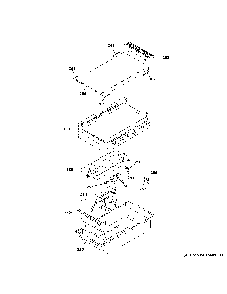 Griddle Assembly Diagram and Parts List for ZDP486NDT1SS  General Electric Range