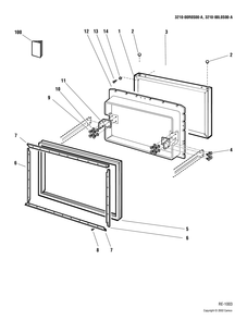 Part Location Diagram of WR7M439 GE NO LONGER AVAILABLE