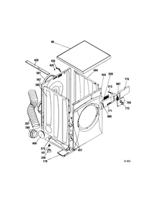 Part Location Diagram of WG04F05142 GE CONTROL KNOB