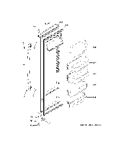 Fresh food door Diagram and Parts List for GSS25CSHPCSS  General Electric Refrigerator