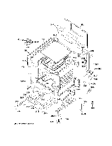 Body parts Diagram and Parts List for JB480DM2BB  General Electric Range