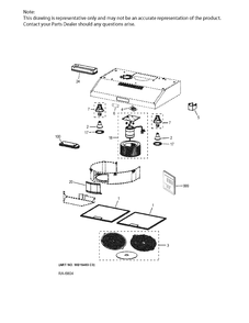 Part Location Diagram of WG02F12104 GE JUNCTION BOX