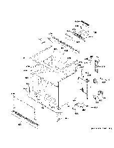 Part Location Diagram of WB02X39876 GE SCREEN FAN