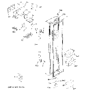 Freezer Door Diagram and Parts List for GSE23GYPBCFS  General Electric Refrigerator
