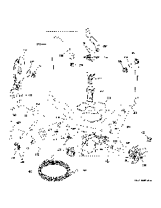 Motor-Pump Mechanism Diagram and Parts List for GDT226SIL0II  General Electric Dishwasher