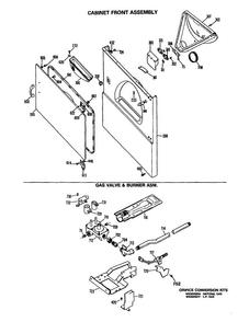 Part Location Diagram of WE2X110D GE NUT-PKG 12
