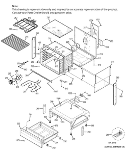 Part Location Diagram of WG02A02619 GE SCREW