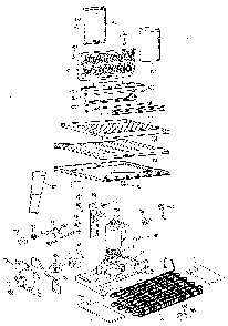 Unit Parts Diagram and Parts List for TBX18LJB  General Electric Refrigerator