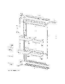 Door Diagram and Parts List for ZIF360NPBLH  General Electric Freezer