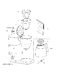 Coffee Maker Diagram and Parts List for C7CDABS3RD31  General Electric Coffee Maker
