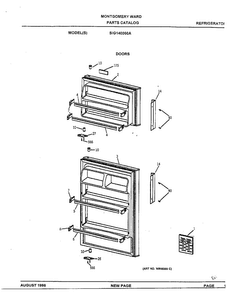 Part Location Diagram of WR78K21 GE DISCONTINUED