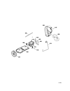 Part Location Diagram of WW03A00004 GE WASHER
