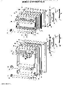 Doors Diagram and Parts List for CTA13CGBRDS  Hotpoint Refrigerator