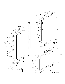 Doors Diagram and Parts List for ZIP360NNH  General Electric Refrigerator