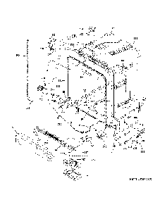 Body Parts Diagram and Parts List for GDT535PGR0WW  General Electric Dishwasher