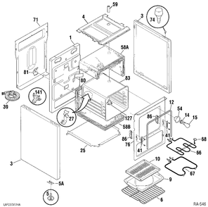 Part Location Diagram of 318113101 Frigidaire CORD