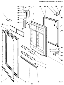 Part Location Diagram of WR2M3219 GE END CAP