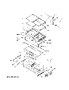 Fresh Food Shelves Diagram and Parts List for CFE28TP4MGW2  General Electric Refrigerator