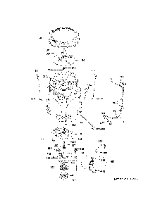 Tub And Motor Diagram and Parts List for PTW700BST0WS  General Electric Washer