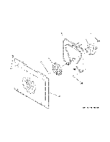 Convection fan Diagram and Parts List for PB960FJ6DS  General Electric Range