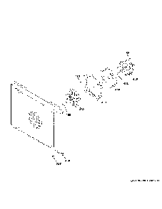 Convection Fan Diagram and Parts List for CGY366P2T1S1  General Electric Range