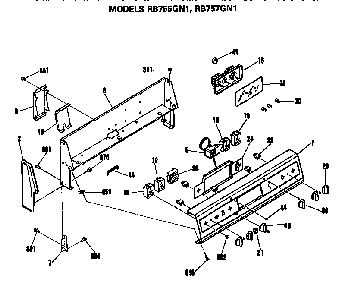 Part Location Diagram of WB17X211 GE Terminal Block Clip