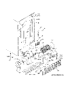 Machine Compartment Diagram and Parts List for GSS25CGHWCWW  General Electric Refrigerator