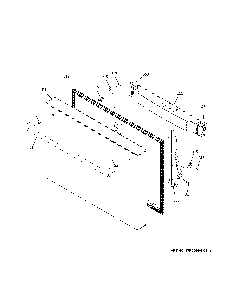 Freezer door Diagram and Parts List for ZWE23ESNDSS  General Electric Refrigerator