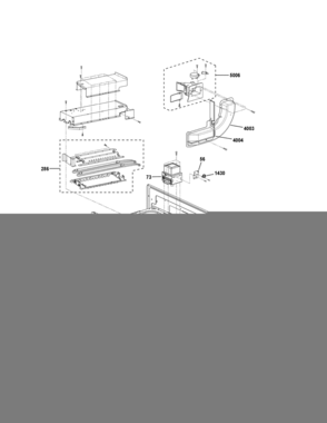 INSULATOR PARTS Diagram and Parts List for PSB9240EF2ES  General Electric Range