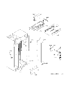 Fresh Food Section Diagram and Parts List for ZIS420NPBII  General Electric Refrigerator