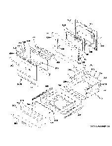 Door & drawer parts Diagram and Parts List for P2B940SEJ8SS  General Electric Range