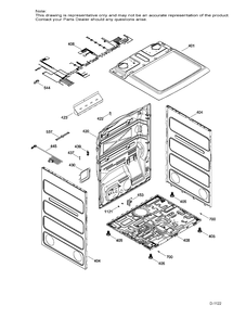 STRUCTURE Diagram and Parts List for GTD45EAMJ0WS  General Electric Dryer