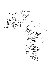 Oven Cavity Parts Diagram and Parts List for PVM9225SR1SS  General Electric Microwave