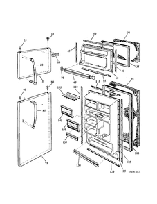 Part Location Diagram of 406083-1013 GE PLUG