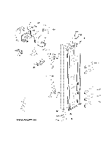 Part Location Diagram of WR55X35745 GE Interface Dispenser Assembly
