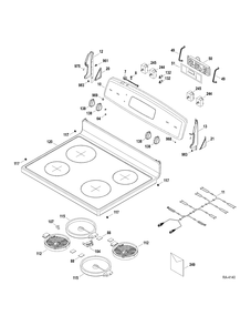 Part Location Diagram of WB2M2656 GE NO LONGER AVAILABLE