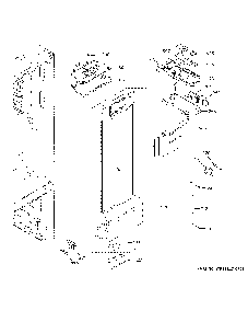 Fresh Food Section Diagram and Parts List for GNE27EYMWFFS  General Electric Refrigerator