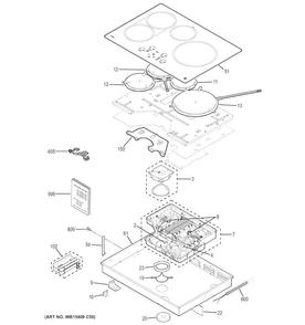 Part Location Diagram of 49-80751 GE Pm guide mini